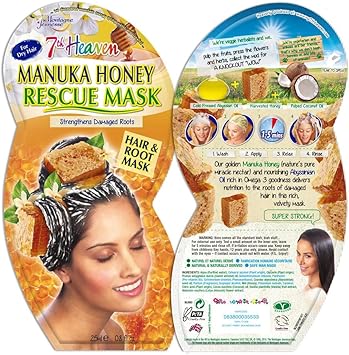 7th Heaven Hair Therapy Bundle with Coconut Manuka Honey and Argan Oil Hair Rescue Masques to Boost Volume Strengthen Damaged Roots and Add Deep Shine - Image 2