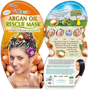 7th Heaven Hair Therapy Bundle with Coconut Manuka Honey and Argan Oil Hair Rescue Masques to Boost Volume Strengthen Damaged Roots and Add Deep Shine - Image 4