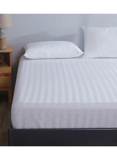 شرشف مطاط فندقي مقاس 180×200 ارتفاع 30 سم
