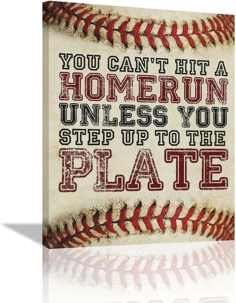 Tijuboni Retro Baseball Wall Art - Image 1