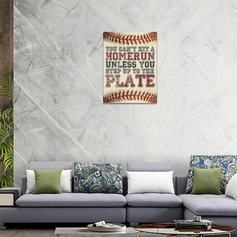 Tijuboni Retro Baseball Wall Art - Image 3
