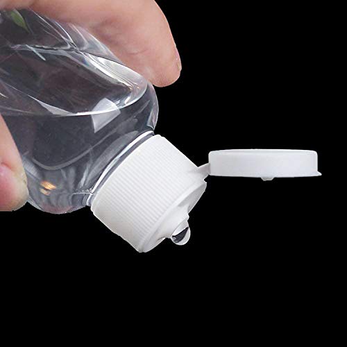 TRENDBOX 8oz/250ml Clear Bottles with Flip Cap Lid BPA-Free Travel Containers For Shampoos,Lotions and Massage Oils - 10 Pack - Image 5