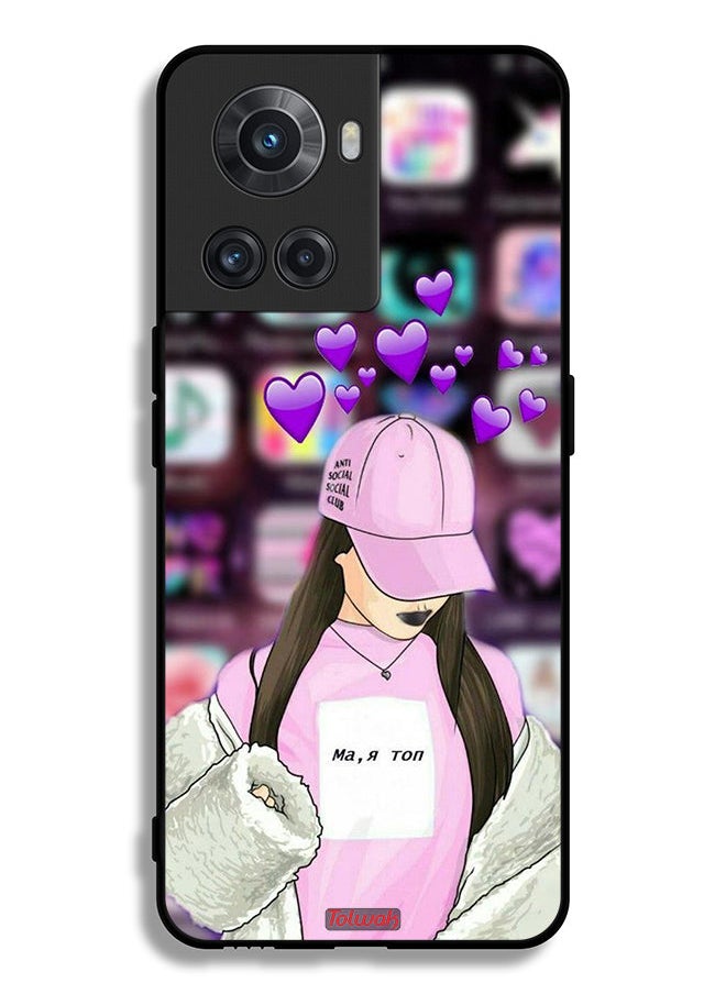 Tolwak - OnePlus 10R 5G Protective Case Cover Anti Social Club - Image 1