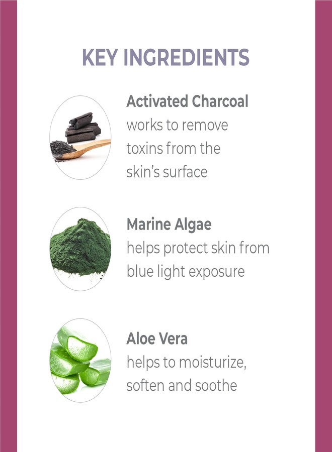 derma-e DERMA E Purifying Daily Facial Detox Scrub with Activated Charcoal and Seaweed Extract -Exfoliating Face Scrub Cleanses, Smooths and Brightens, 4oz - Image 4