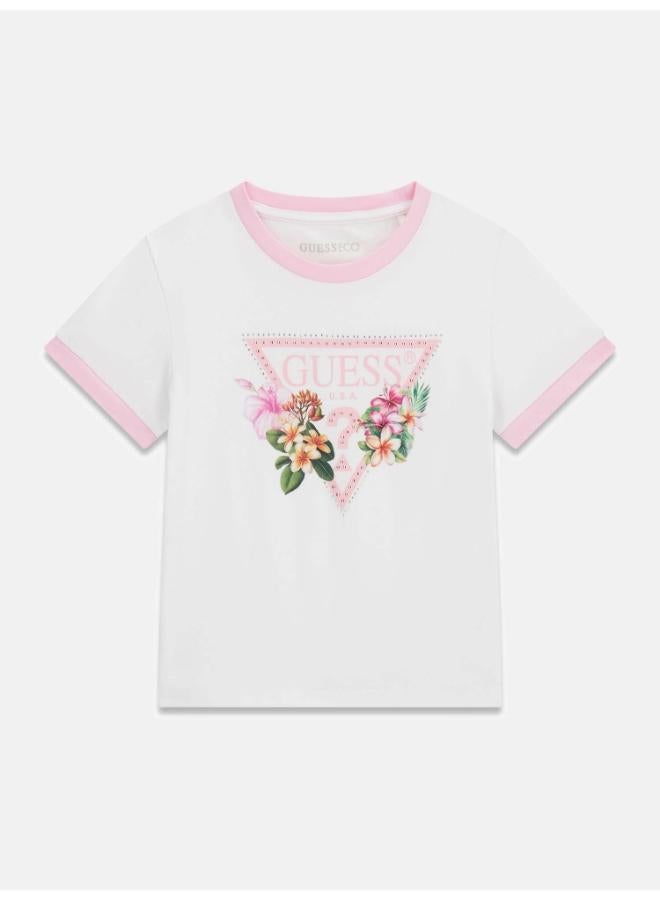 GUESS Youth Graphic Crew Neck T-Shirt - Image 4
