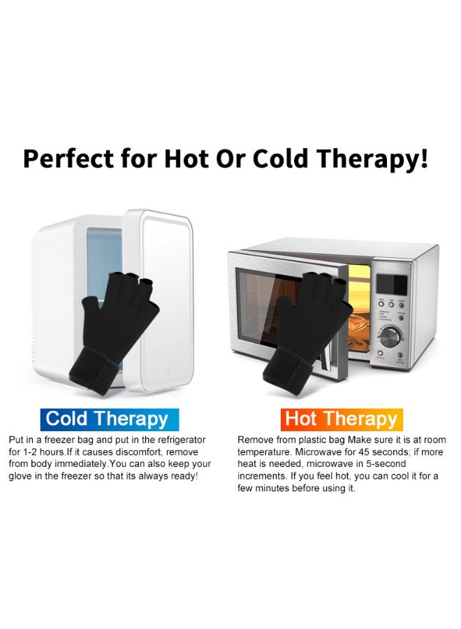 General Ice gloves, gel protective gear, cold compress, wrist guards, sports shock absorption, wrist, palm, finger gloves  - Image 4