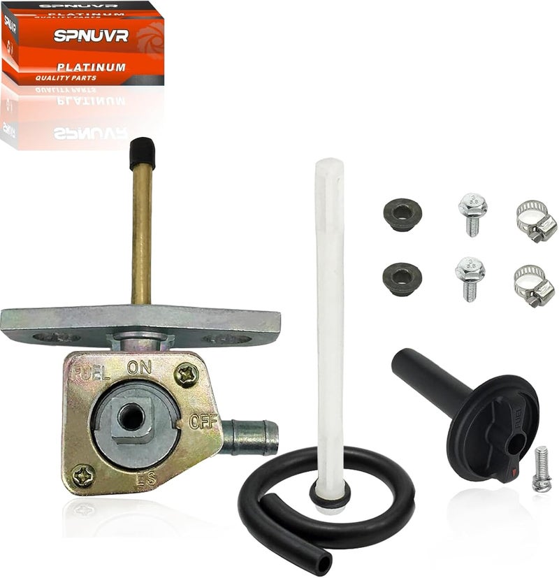 SPNUVR Fuel Petcock ON OFF Valve for Honda Recon 250 TRX250 Rancher TRX350 and More - Image 1