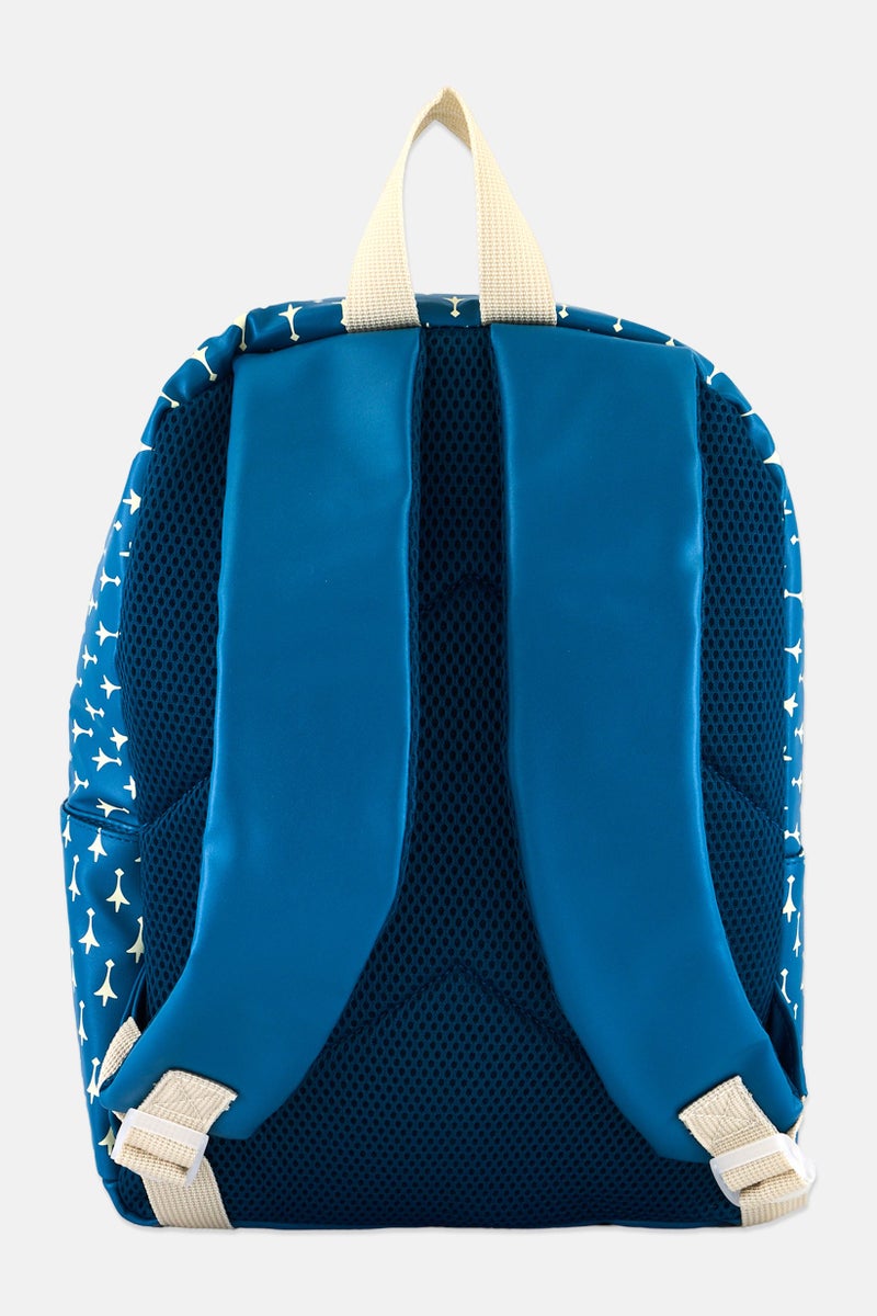 University Of Cambridge Kids Boy Brand Logo Backpack 38 H x 28 L x 10 W cm, Blue - Image 2