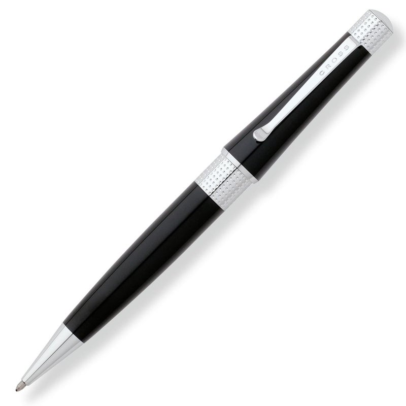 Cross Beverly Refillable Ballpoint Pen, Medium Ballpen, Includes Premium Gift Box - Black Lacquer - Image 1