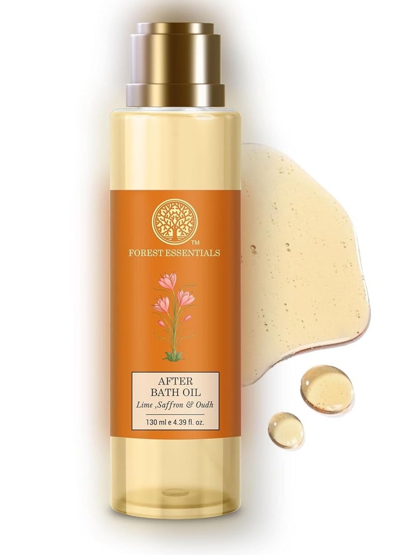 فورست اسينشالز زيت العود بالليمون والزعفران بعد الاستحمام - Image 1