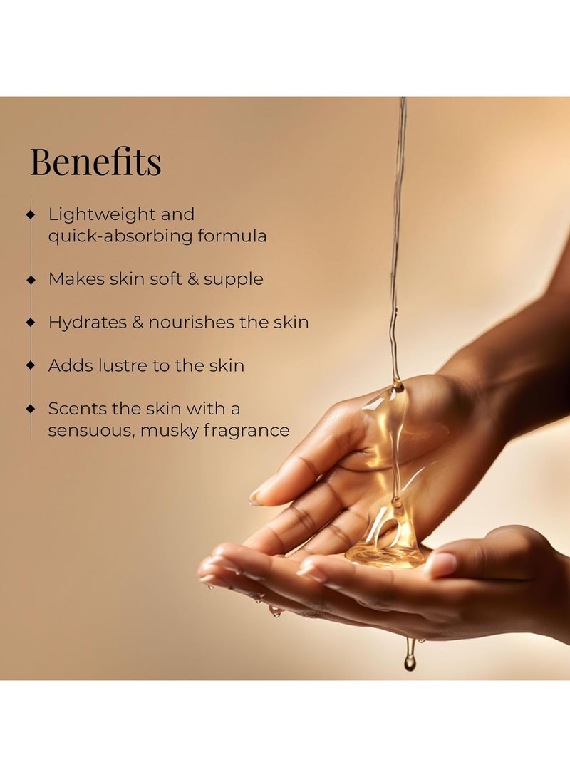 فورست اسينشالز زيت العود بالليمون والزعفران بعد الاستحمام - Image 2