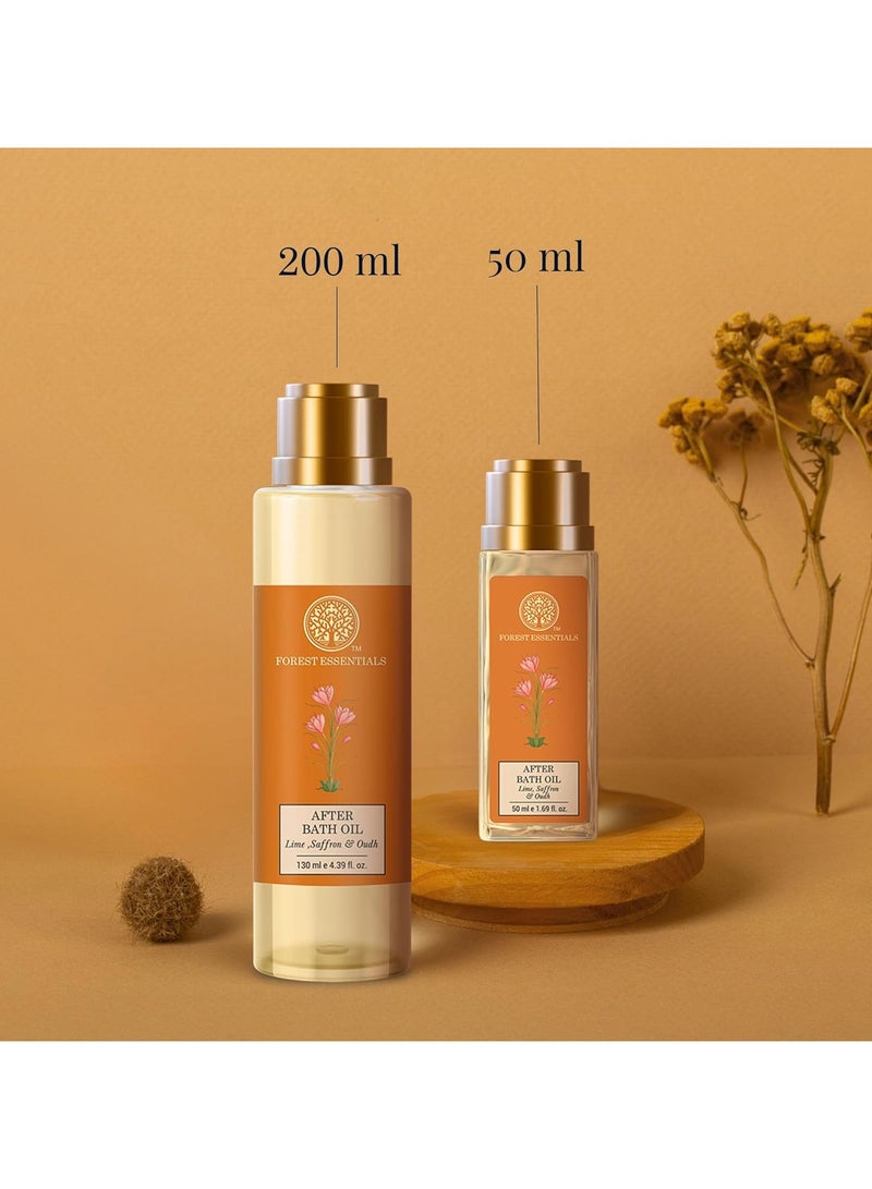 فورست اسينشالز زيت العود بالليمون والزعفران بعد الاستحمام - Image 4
