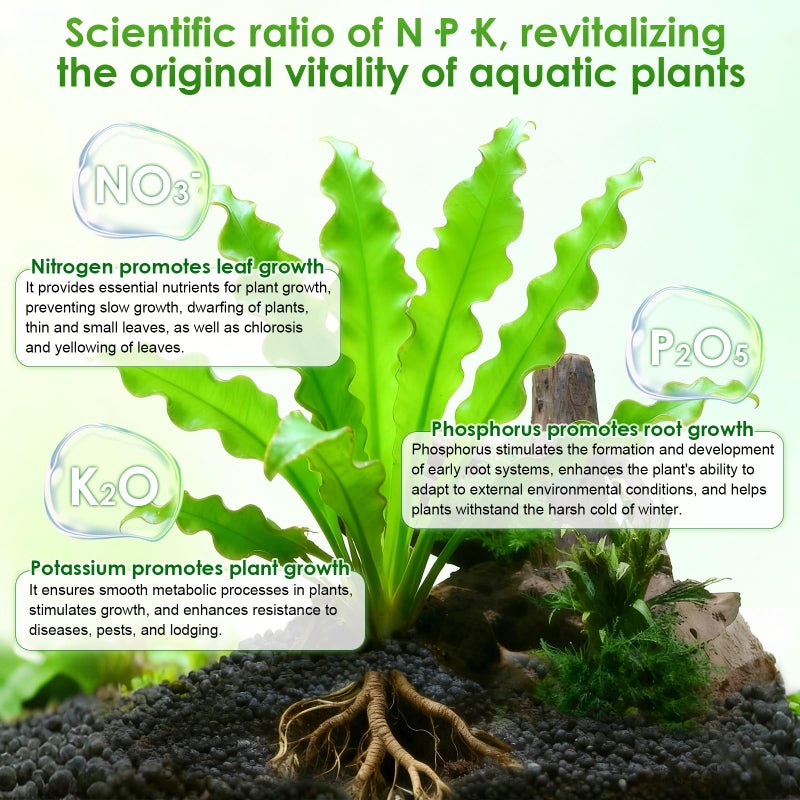 Hygger CO2 HC034 Aquarium Plant Liquid Fertilizer - Advanced Macro Nutrient Solution for Freshwater Planted Tanks, Promotes Root & Leaf Growth, 150ml/500ml/1000ml (150mL) - Image 3
