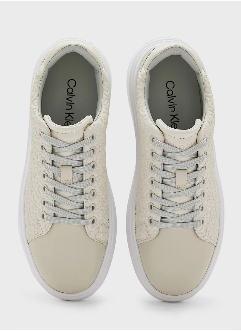 CALVIN KLEIN Monogram Low Top Sneakers