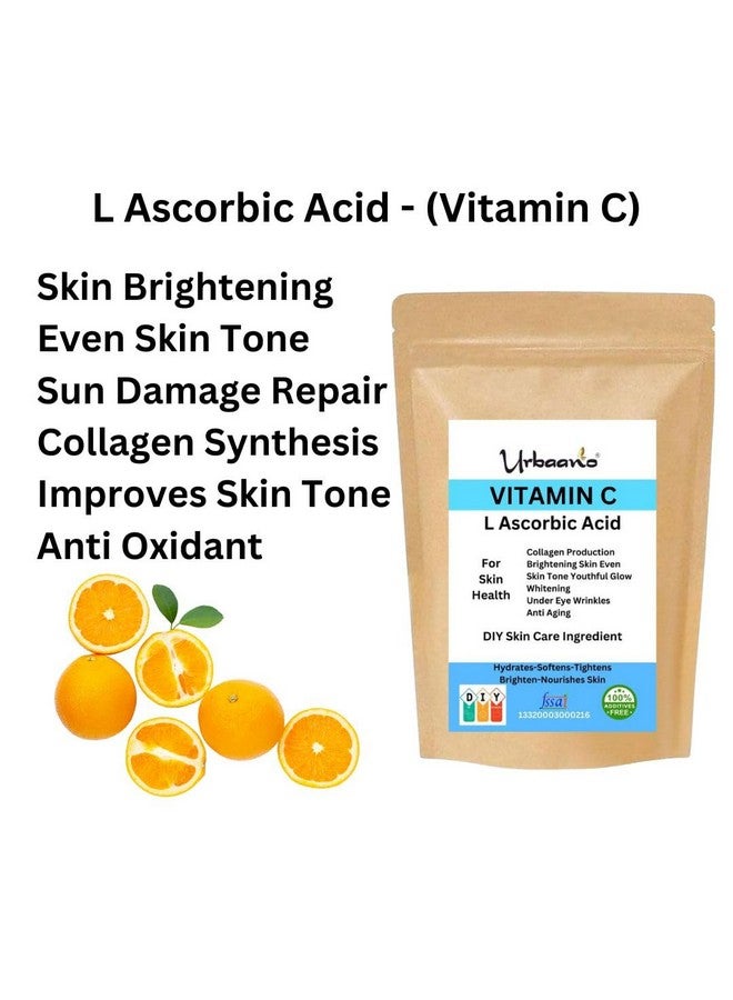 Urbaano herbal Niacinamide & Ascorbic Acid With Multani Mitti & Kaolin Clay Making Diy Skincare Renewal Fusion Pack For Glowing Bright Skin(Fpack1) - Image 5