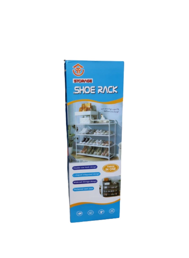 BLOOMING TIME 5 Tier Shoe Rack Storage Organizer - Image 1