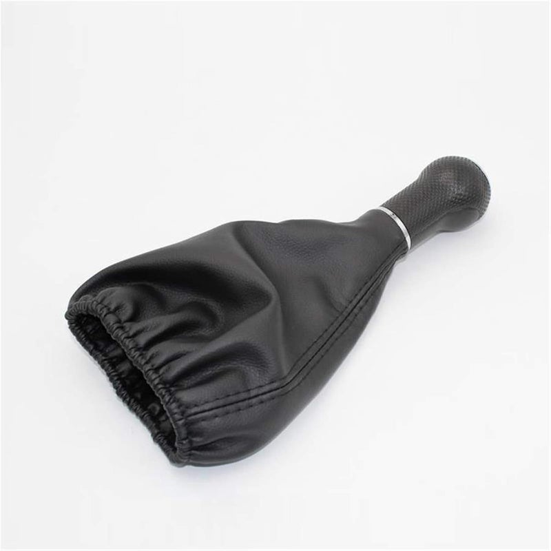 DEMULAX 5 Speed Gear Shift Knob with Leather Boot for VW Lupo - Image 4