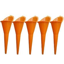 Generic S INDIA MART MultiFunction Long Neck Plastic Oil FunnelEasy and MessFree Pouring of Automotive Oils Engine LubricantsCoolantsWaterDiesel Fuel KeroseneCarsTrucks Pack of 3  - Image 5