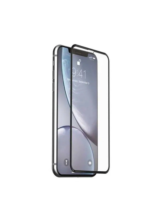 devia Van Entire View Anti-Glare Tempered Glass for iPhone Xr - Black (10pcs/bx) - Image 1