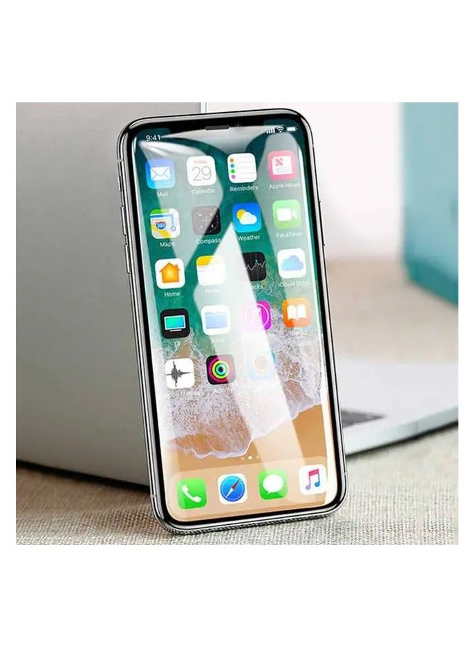 devia Van Entire View Anti-Glare Tempered Glass for iPhone Xr - Black (10pcs/bx) - Image 2