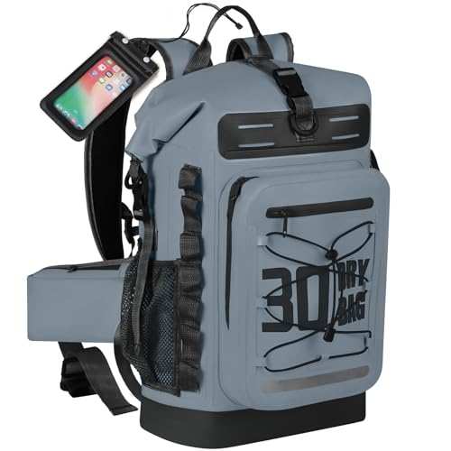 MORXPLOR Dry Bag Waterproof5L10L20L30L40L55L Roll Top Dry Bag Backpack with WaterProof Phone Case for SwimKayak - Image 1