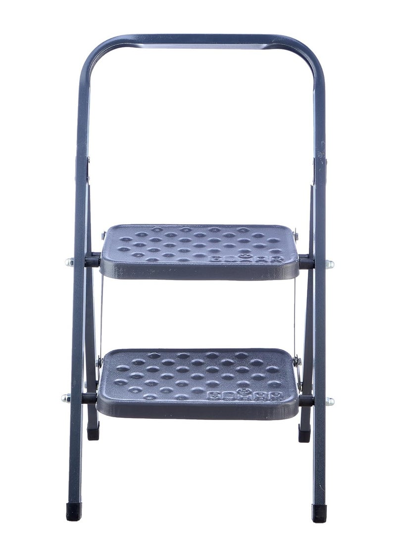 2-Tier Wide Ladder, Dark Grey, Small, Model L-WD-2 - Image 3