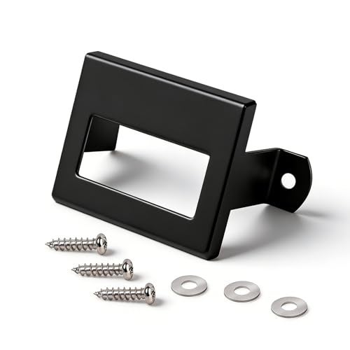 Ciuouient Radar Sensor Protector Cover with Screws Compatible with Honda All CR-V Models from 2017 2018 2019 2020 2021 2022, Which Have the Front Radar Sensor (Black) - Image 1