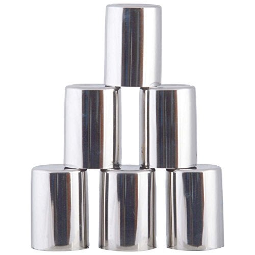 AIA India Stainless Steel Plain Glass Tumbler, Drinkware & Tableware | Capacity 300 ML | Set of 6 - Image 5