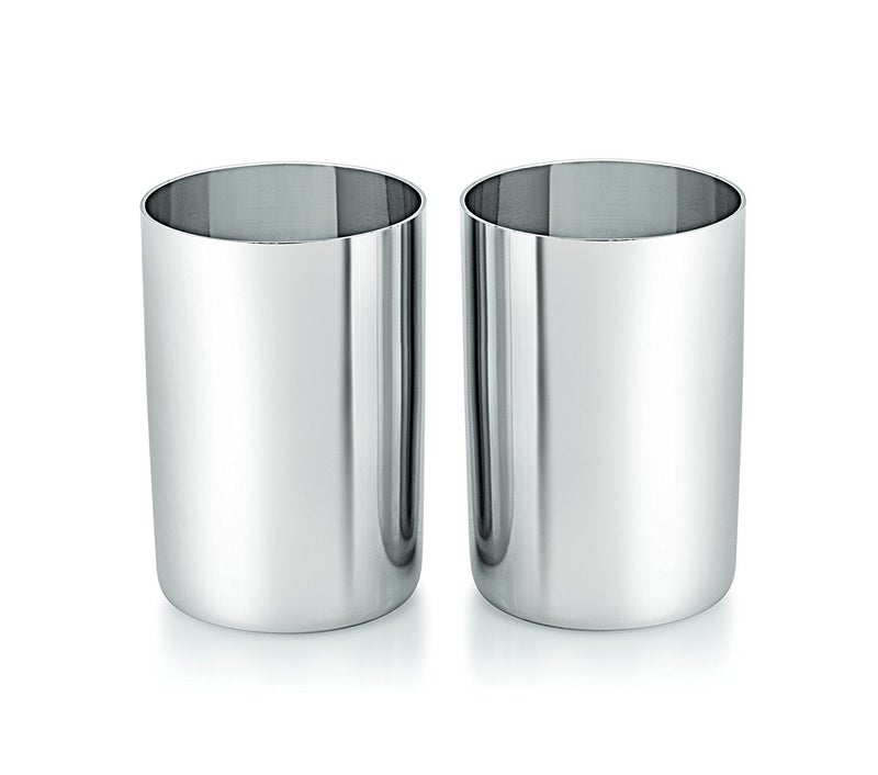 AIA India Stainless Steel Plain Glass Tumbler, Drinkware & Tableware | Capacity 300 ML | Set of 6 - Image 3