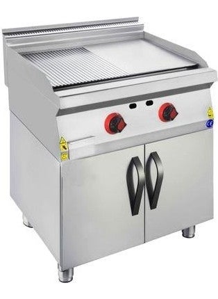 CSA Inox Karacasan Industrial 900 Series Cabinet Natural Gas Semi Channel Grill  - Image 1