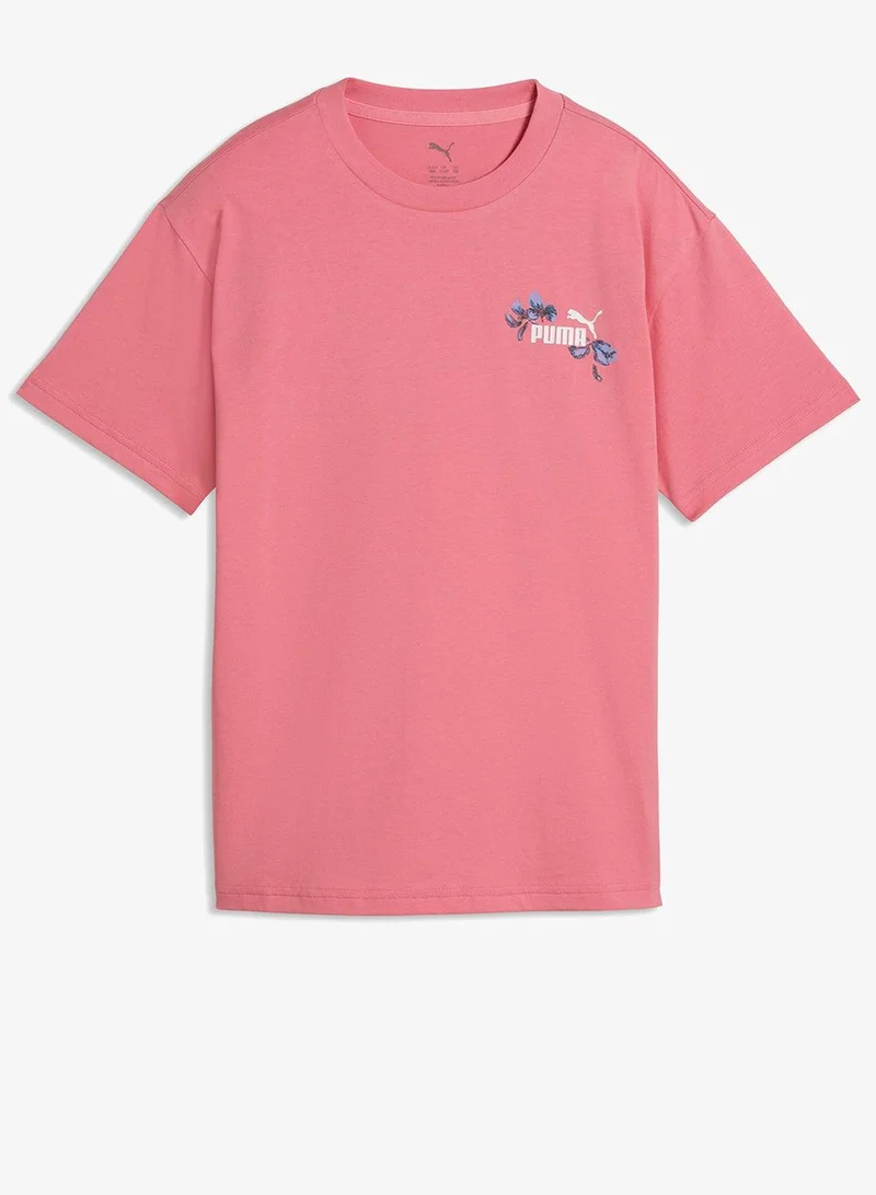 PUMA Youth Essential Nature 2.0 Relaxed Graphic T-Shirt