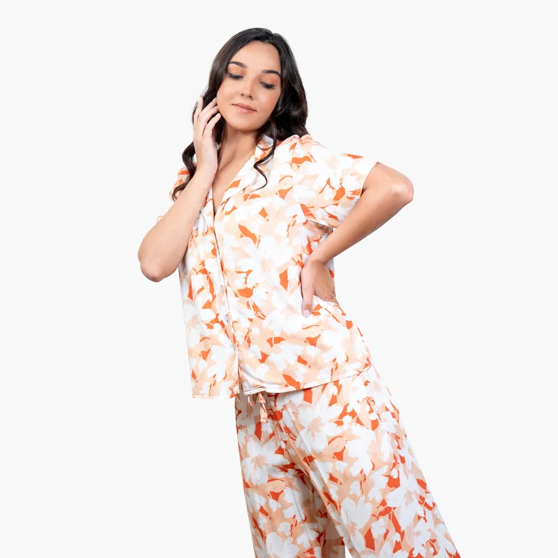 Aadaraya Floral Print Pyjama Set