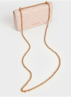 Charles & Keith Paffuto Chain Handle Furry Long Wallet  - Image 5