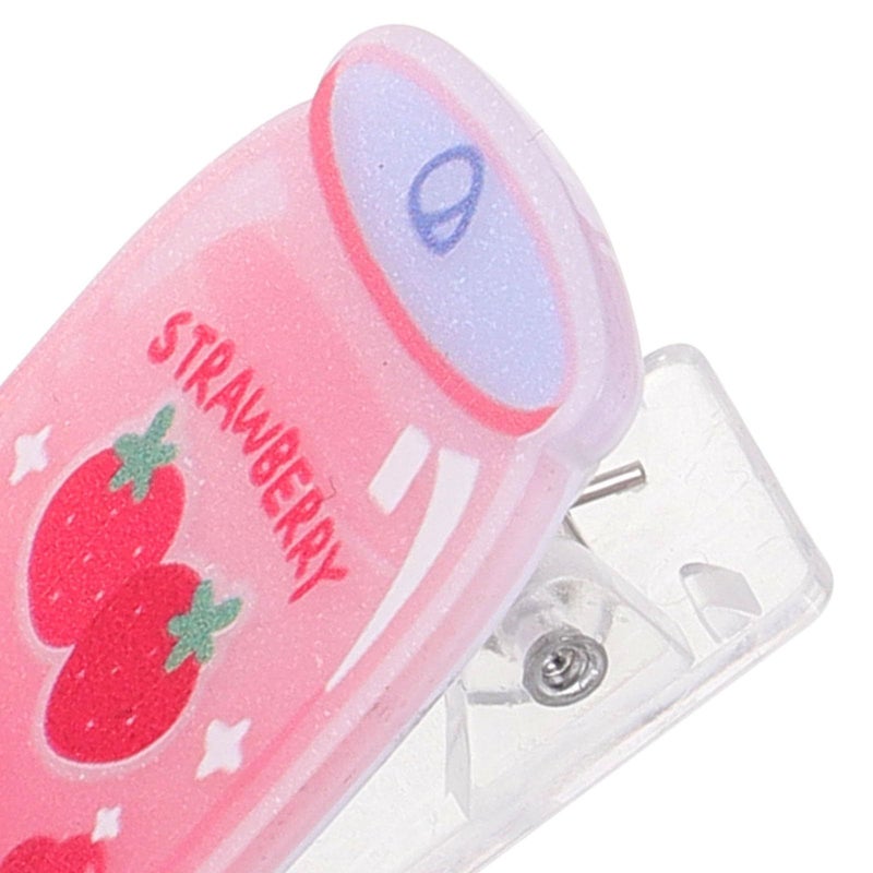 15 Pcs Cartoon Fruit Beverage Binder Clips Set Acrylic Paper Clips For Office School - Image 4