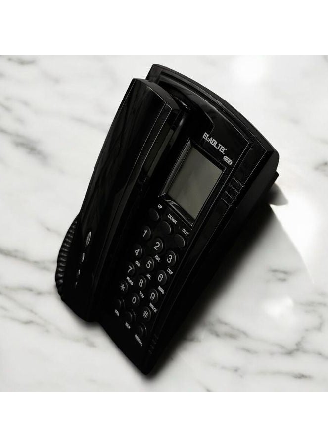 EL-Adl.Tec EL-ADL Tec 10BE Corded Landline Phone - Black - Image 2