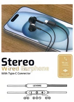 Stereo Wired Earphone With Type-C Connector - pzsku/Z931E45DDF4A74B15F597Z/45/1741029801/0e6b4594-44ea-4778-b842-a6f3831e6cb9