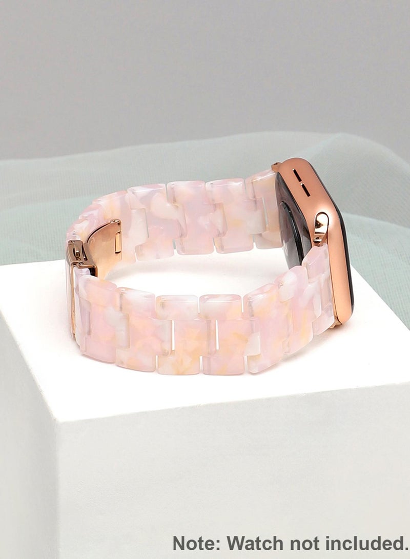 Haute Sauce Textured Acrylic Apple Watch Strap For Women | 38mm/40mm/41mm - Image 3