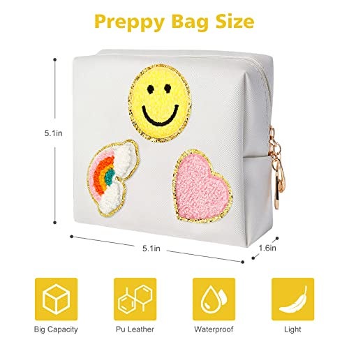 airogym Period Bag for Women, Sanitary Napkin Storage Bag, Functional PU Leather Sanitary Pad Bags for Panty Liners, Tampons, Menstrual Cup Pouches, Sanitary Pads Organizer with Zipper - Image 2
