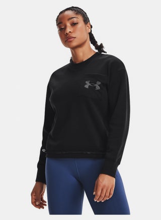 Rival Fleece Mesh Crewneck Sweatshirt