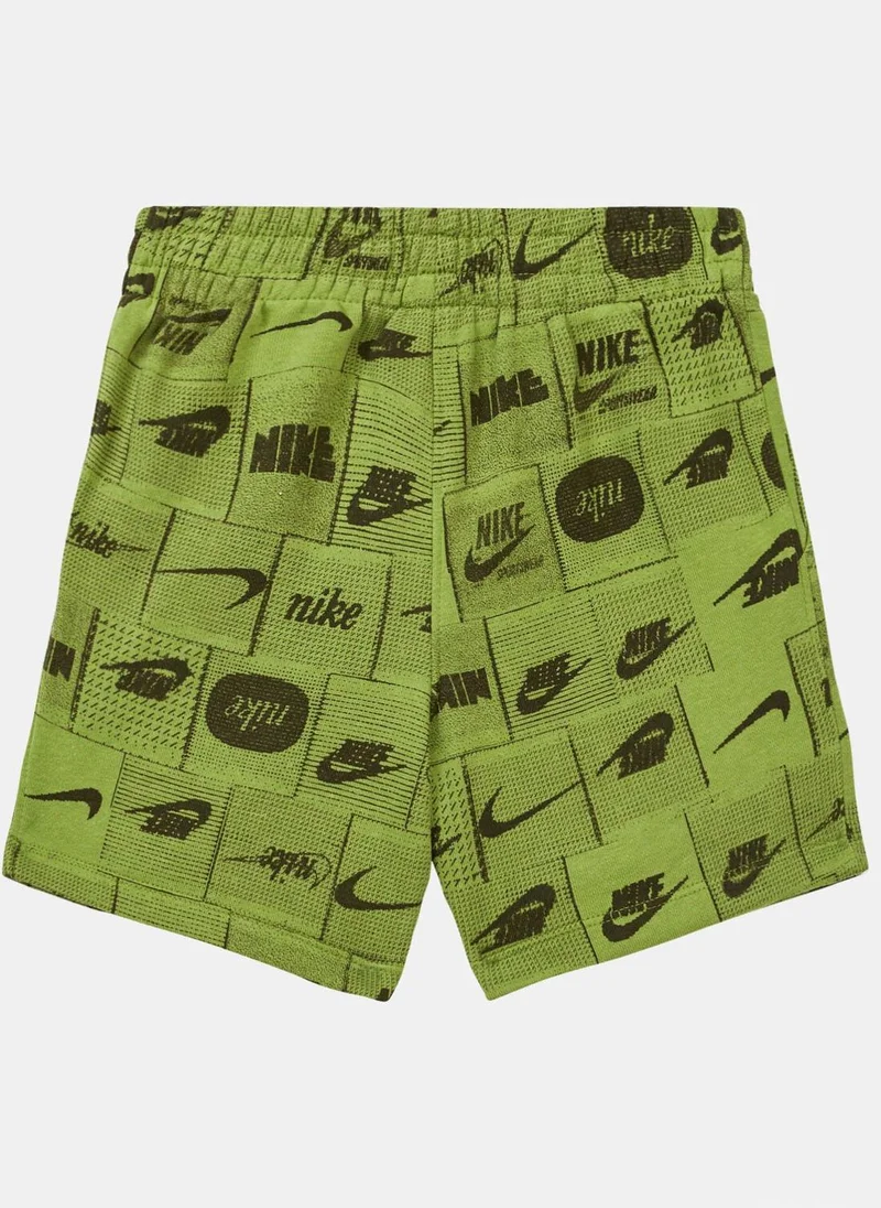 Nike Kids' Sportswear Club Allover Shorts (Younger Kids)