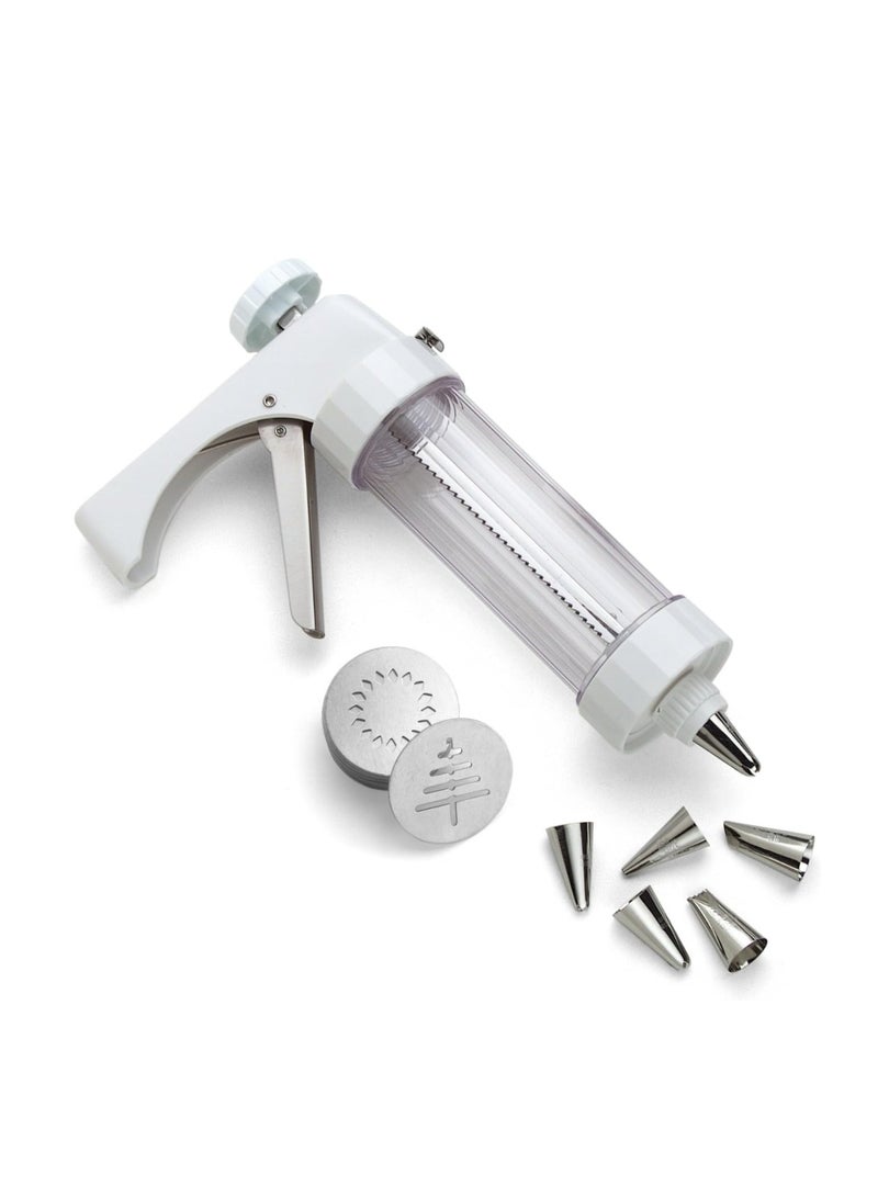 Kuhn Rikon Kuhn Rikon Clear Cookie Press with Decorating Tips and Storage Box  - Image 1