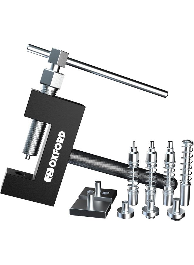 Oxford Chain Tool Pro 3 in 1 | Motorcycle Chain Breaker & Riveting Tool. With Carry Case. - Image 1