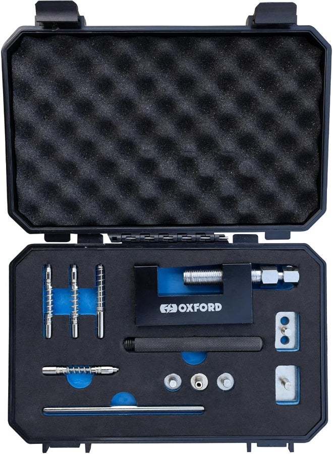 Oxford Chain Tool Pro 3 in 1 | Motorcycle Chain Breaker & Riveting Tool. With Carry Case. - Image 2
