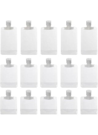 Refillable Travel Pouches, 15Pcs Travel Size Refillable Empty Squeeze Pouches,Transparent Clamshell Packaging Bag Plastic Stand Up Spout Pouch for Toiletry Lotion Shampoo Liquids..aJD.03.15pcs - pzsku/Z931ECC0EC7BE505EEEFEZ/45/_/1719359061/5fba0488-4c34-4bdc-8132-341b4a55a1f9