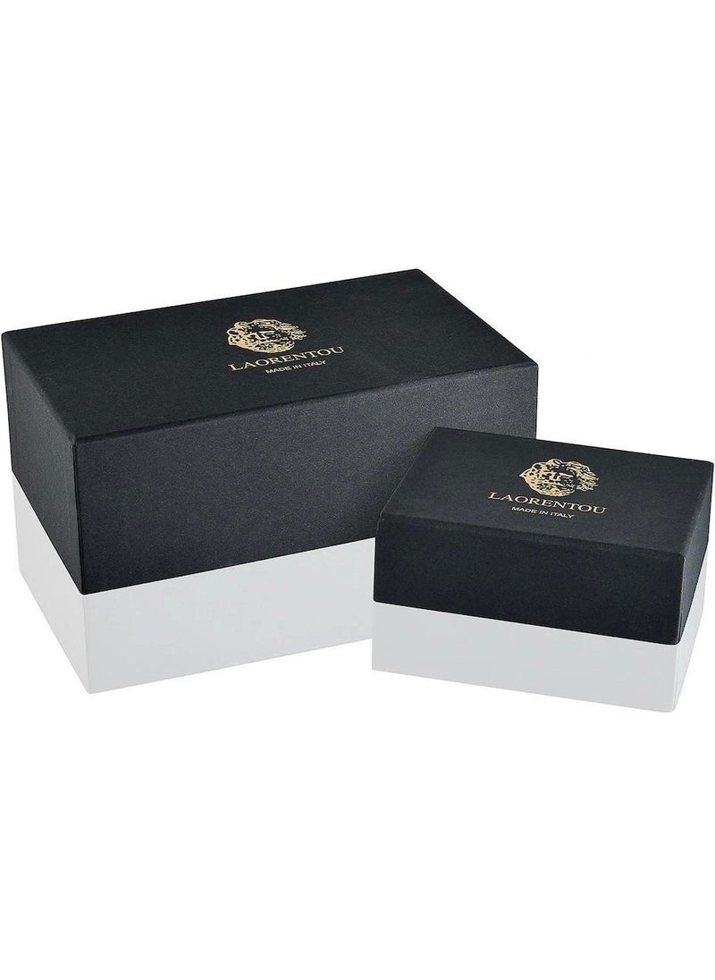 LAORENTOU - Salvatore Hand Made Italian Genuine Leather Long Men's Wallet - Men's Card Holder - Image 1