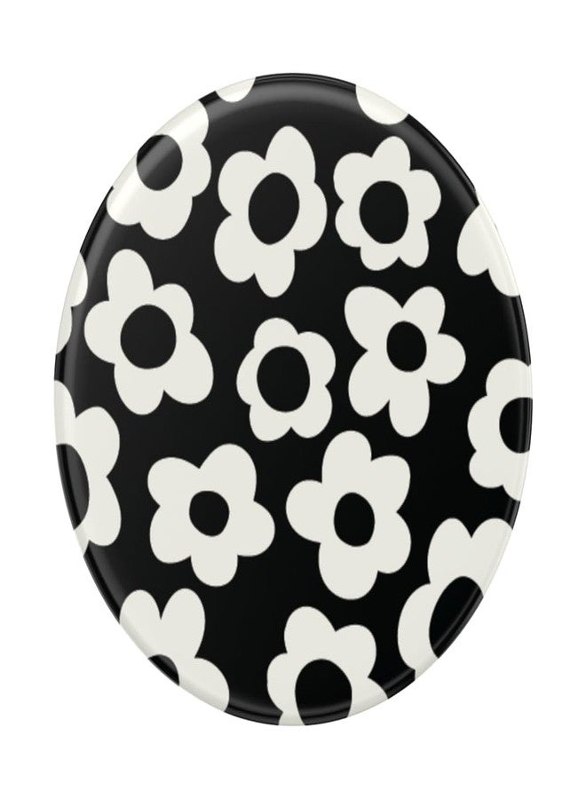 PopSockets Phone Grip with Expanding Kickstand, Adhesive Grip - Black Mod Flower - Image 5