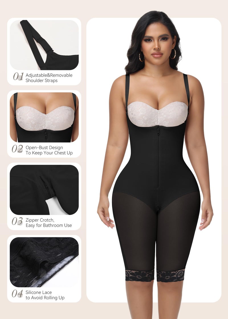 SHAPSHE Butt Lifting Shapewear Columbia Faja Girdle for Women Tummy Control Stage 3 High Compression Full Body Faja Moldeadora Para Mujer Body Corset Full Bodysuit for Women - Image 3
