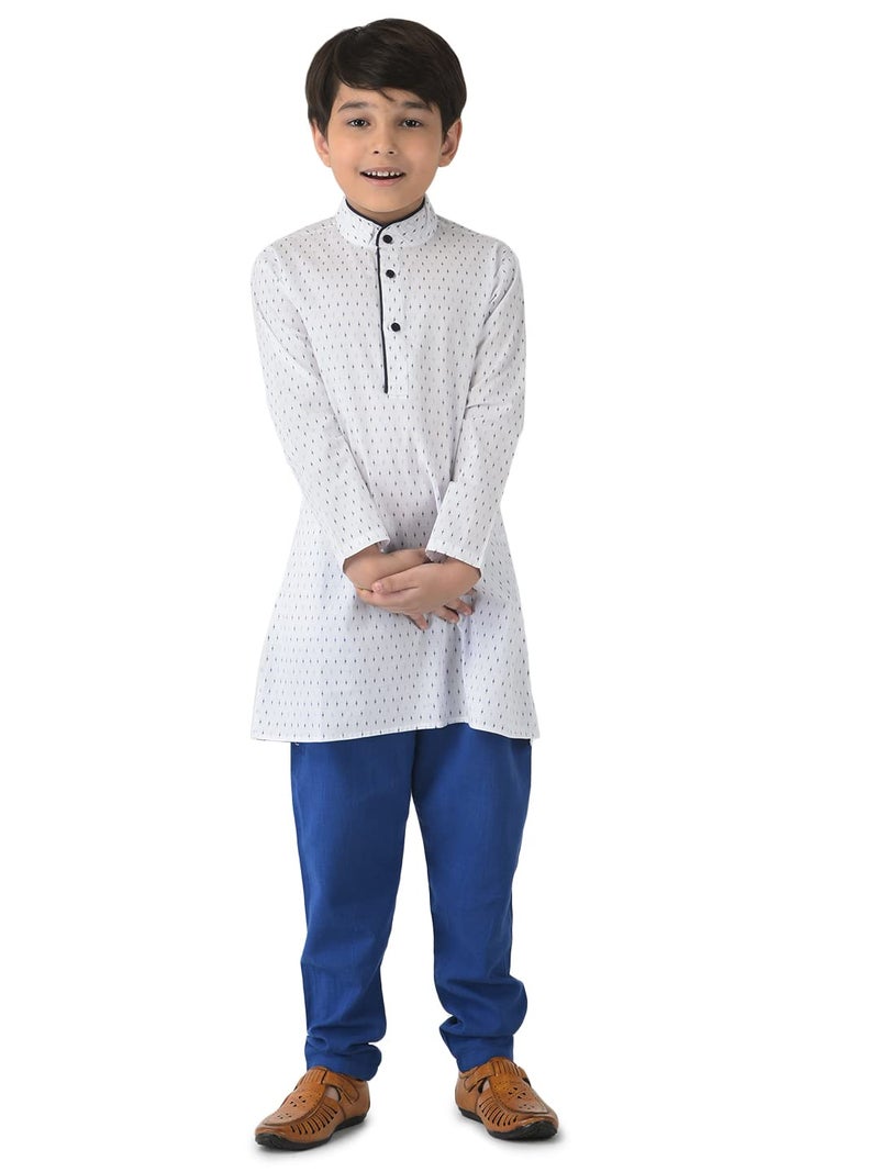 Cub McPaws Boys Kurta Pyjama Set | Kids Ethnic Wear | 4-12 Years - Image 2