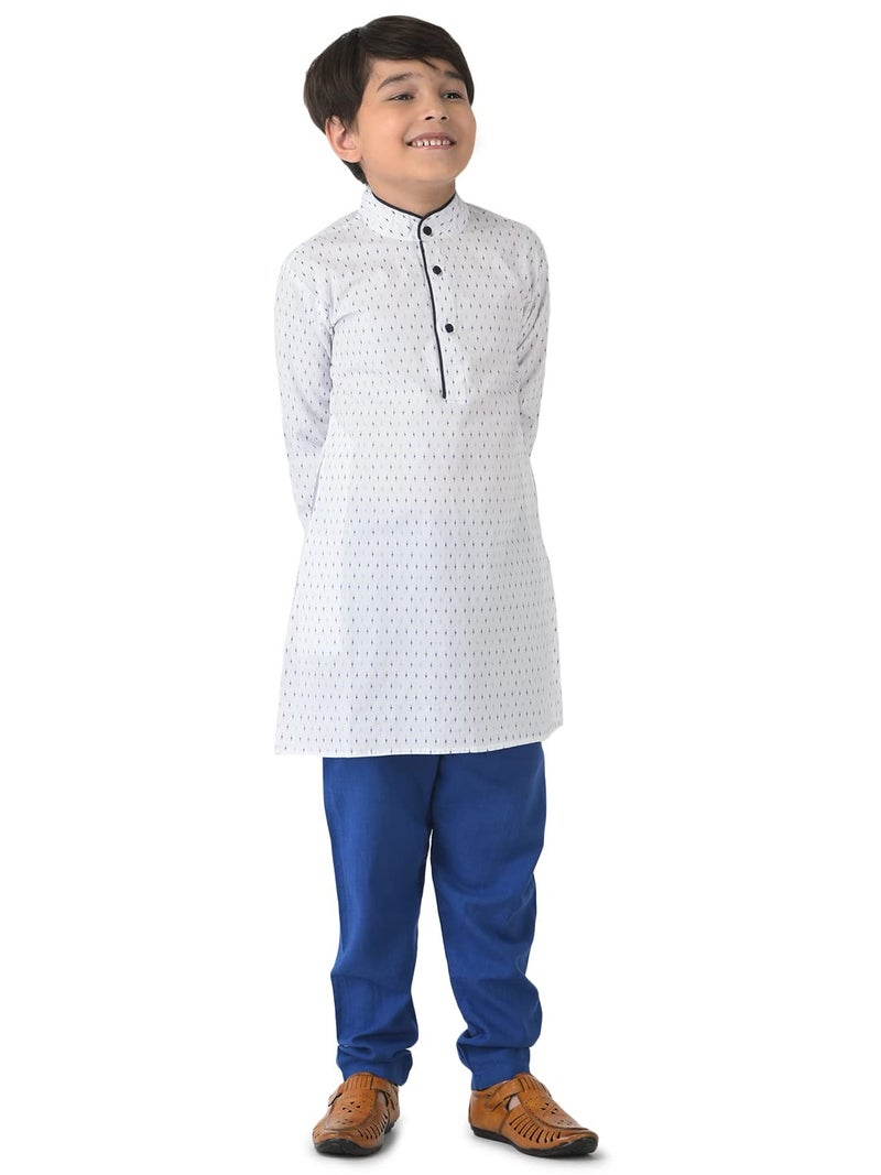 Cub McPaws Boys Kurta Pyjama Set | Kids Ethnic Wear | 4-12 Years - Image 4
