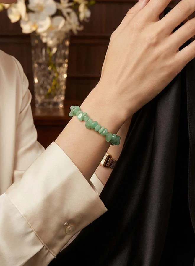 تايك تو Green Aventurine Beaded Bracelet